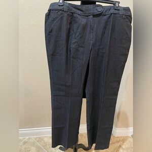 Larry Levine Black Jean Trousers